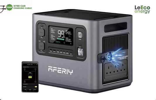 AFERIY P280 Portable Power Station 2800W 2048Wh Expandable to 10240Wh LifePO4 UK